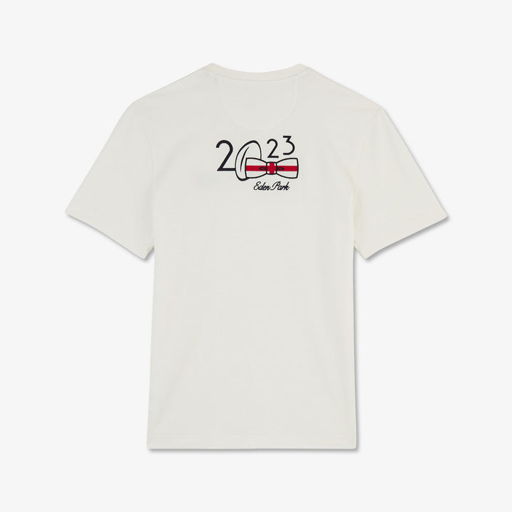 T-shirt blanc à broderies 2023 - Angleterre