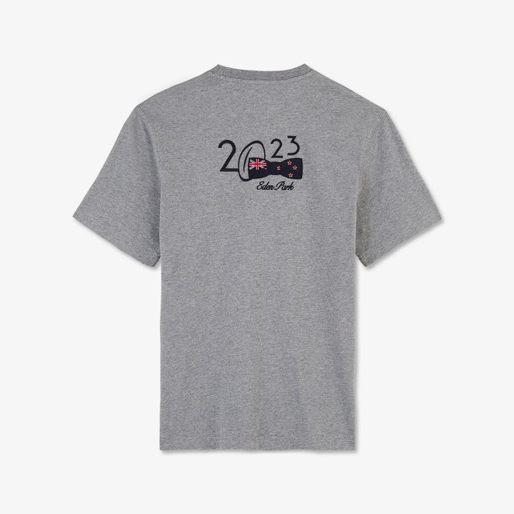 T-shirt gris à broderie 2023 - Nouvelle Zélande