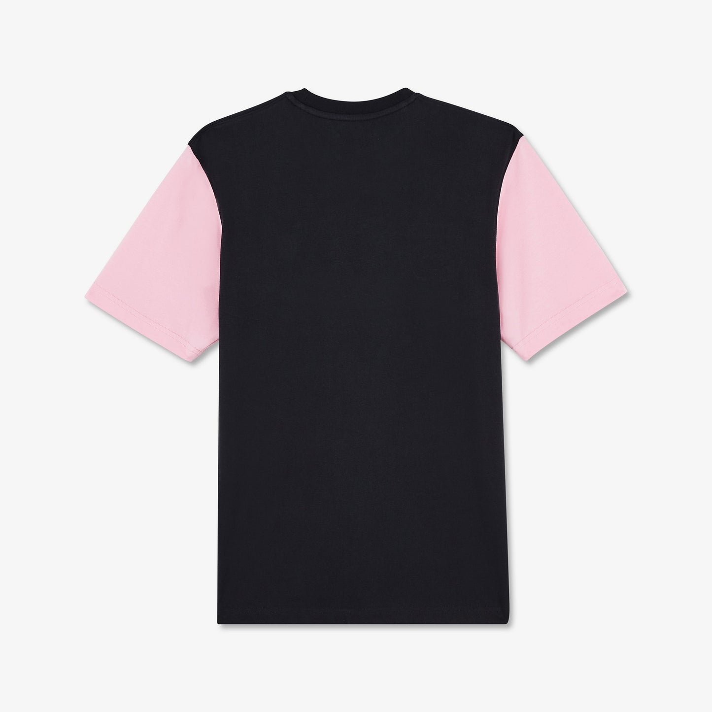 T-shirt colorblock rose à broderie cerclée 10