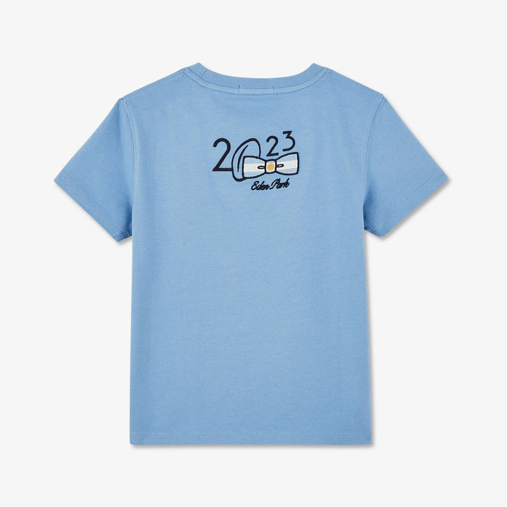 T-shirt manches courtes bleu - Argentine