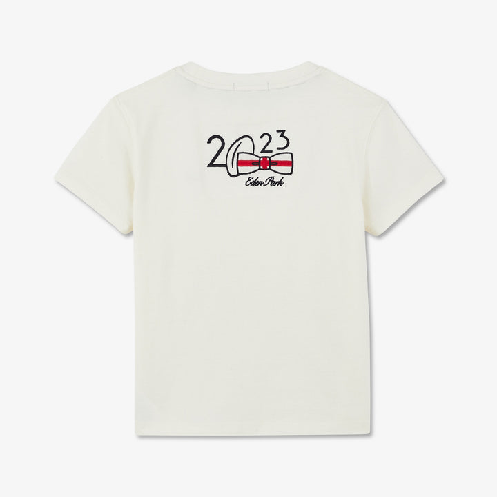 T-shirt enfant manches courtes écru - Angleterre