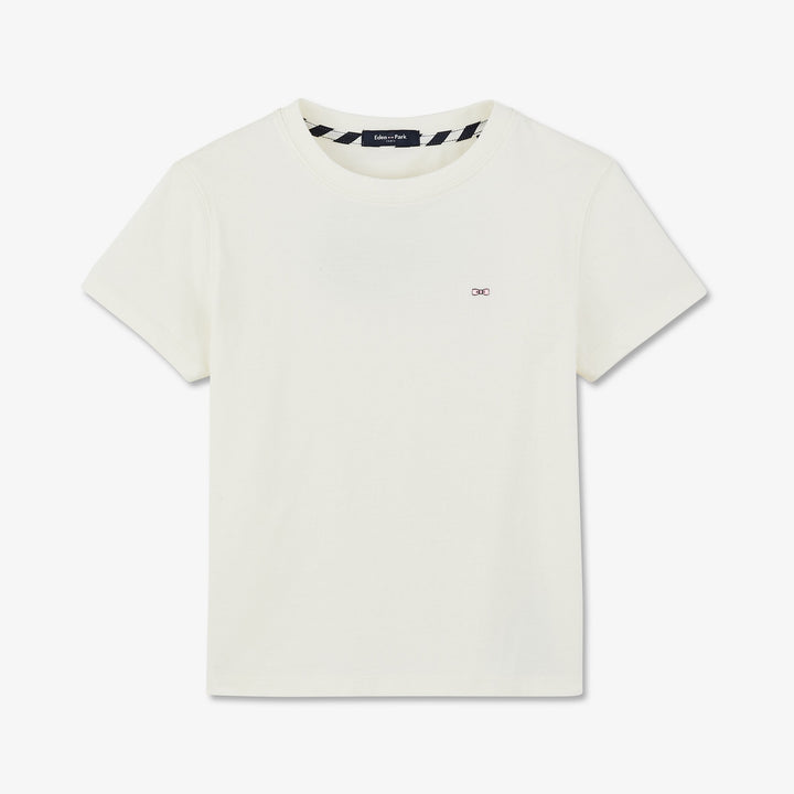 T-shirt enfant manches courtes écru - Angleterre
