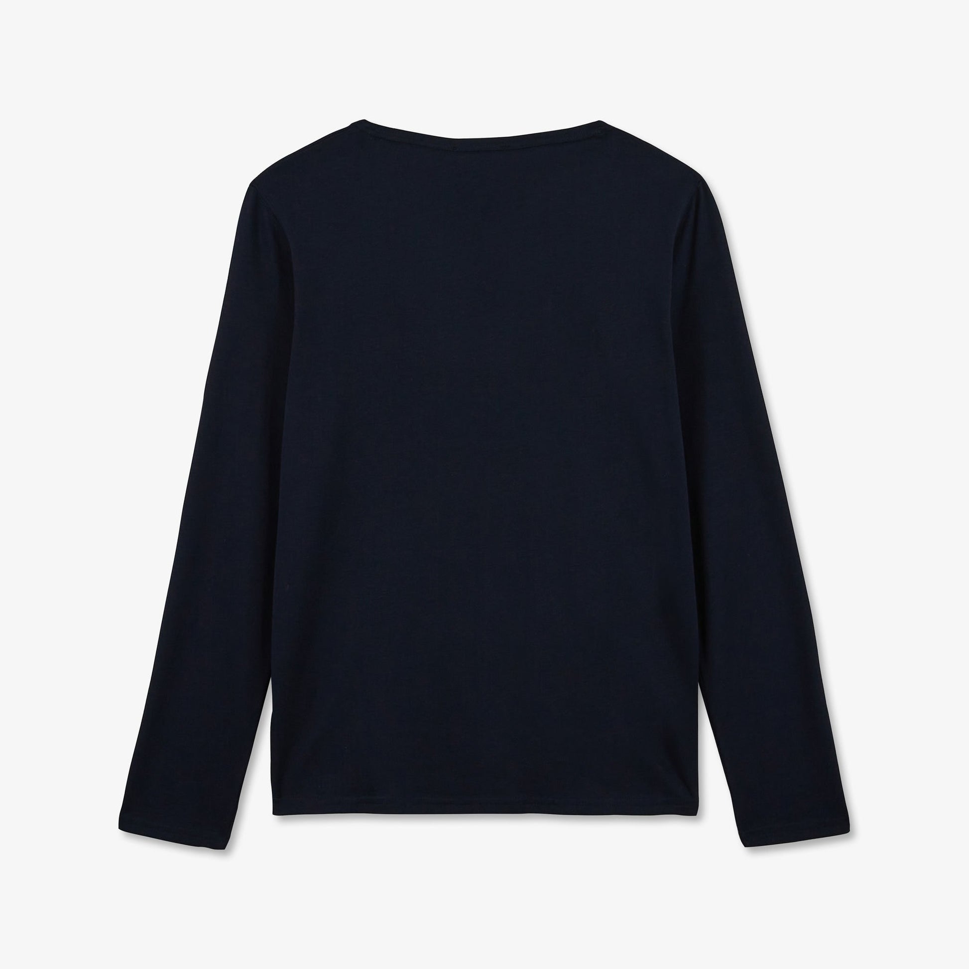 T shirt manche top longue uni