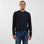 T-shirt noir manches longues broderie Eden Park French Flair