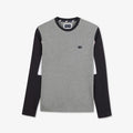 T-shirt colorblock rose manches longues à broderie 10