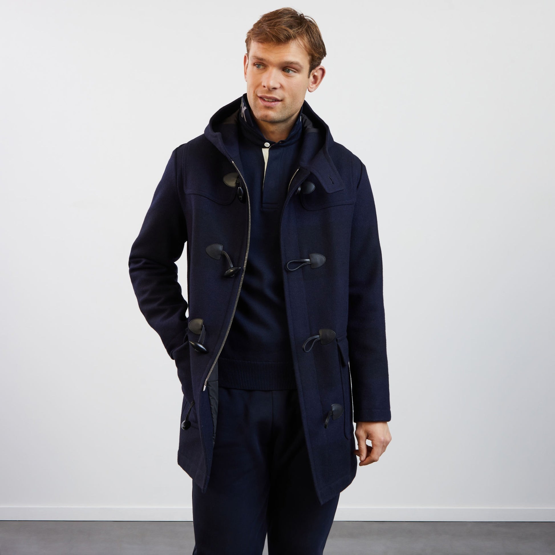 Duffle coat bleu online marine homme