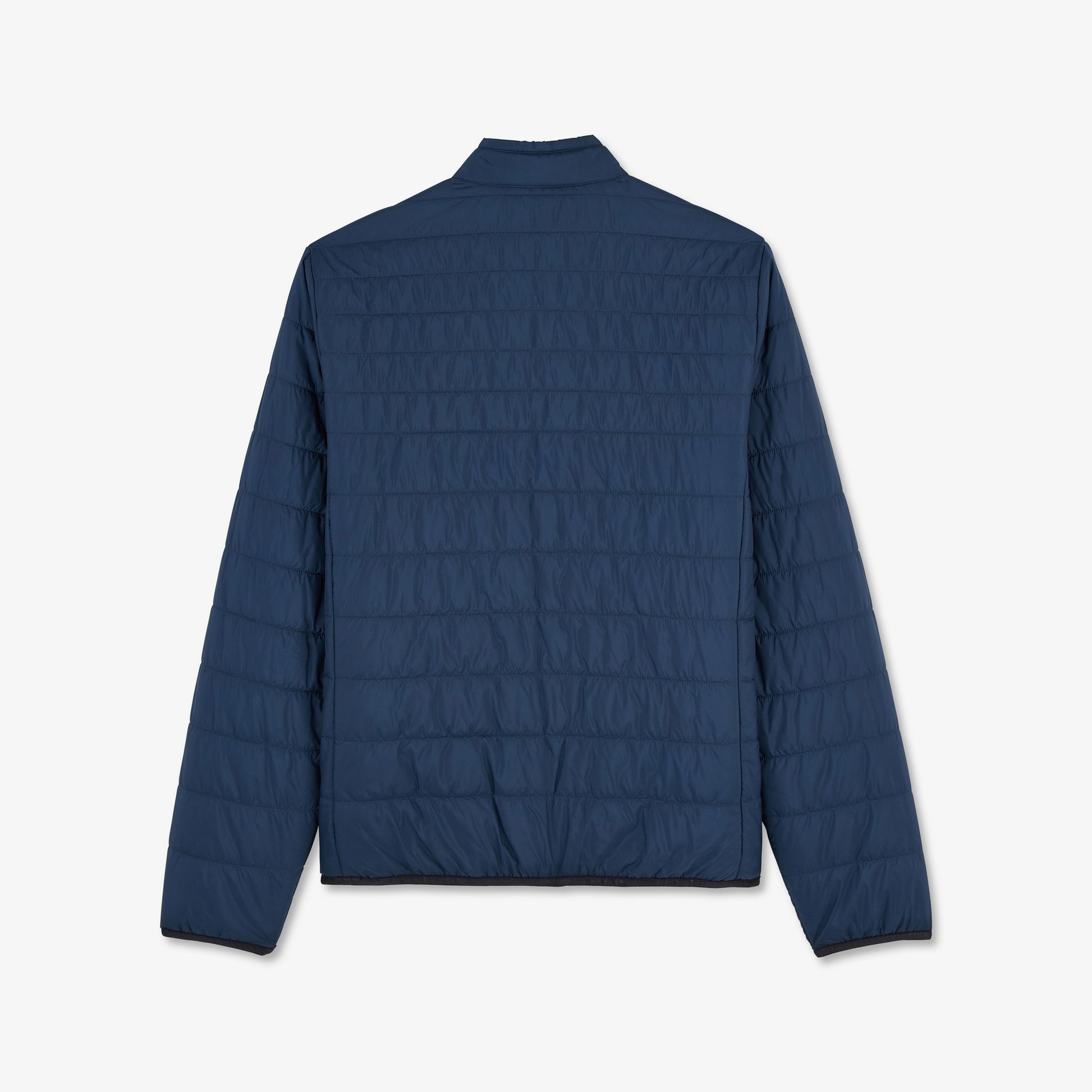 Doudoune bleue manches longues