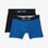 Pack de 2 boxers bleu à pois et bleu marine uni