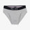 Slip uni gris clair