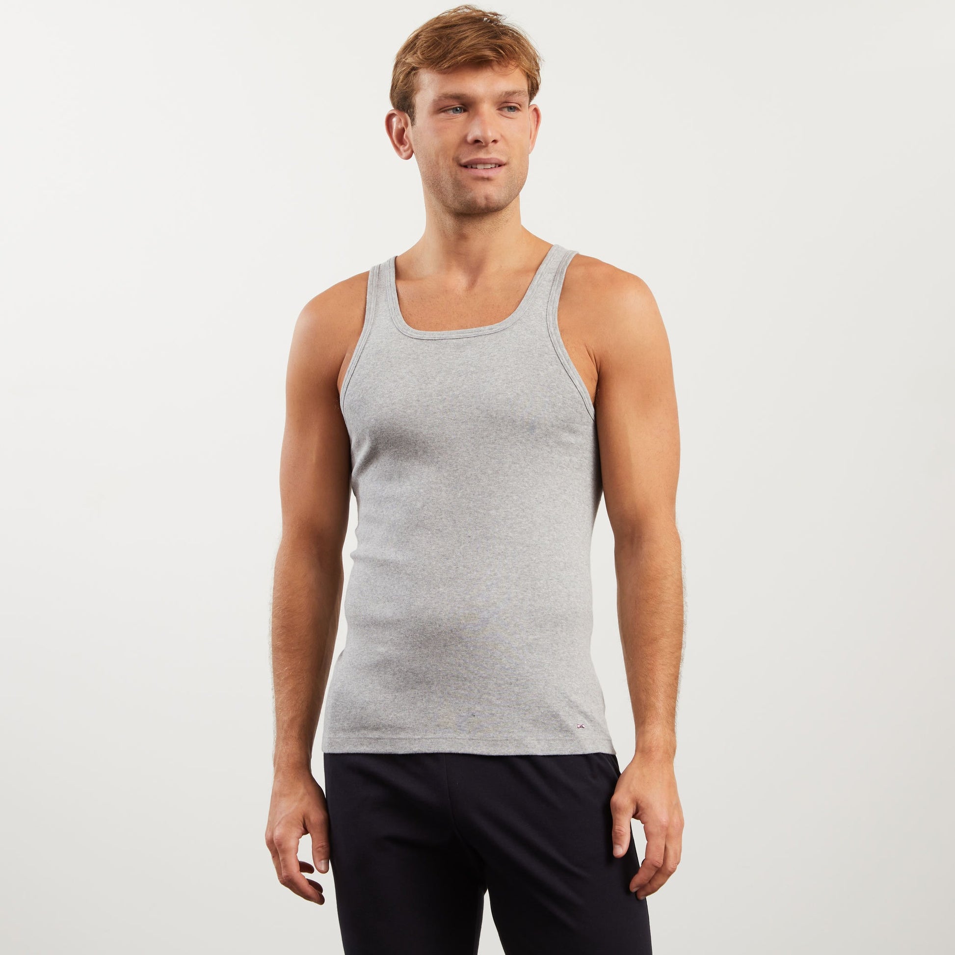 Débardeur gris uni