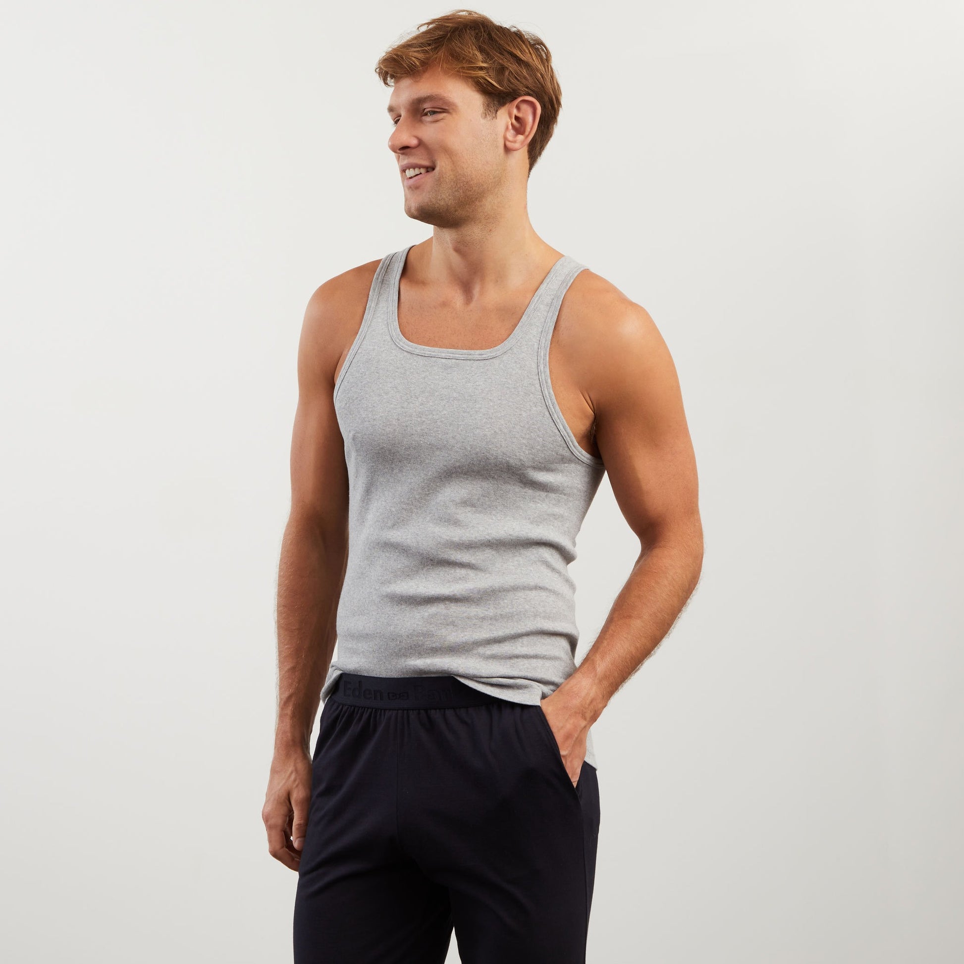 Débardeur gris uni