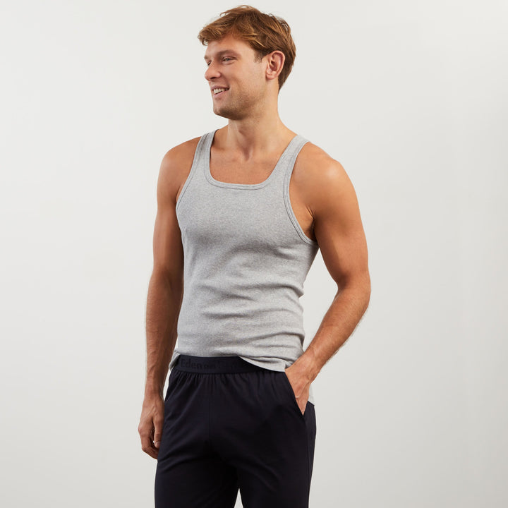 Débardeur gris uni
