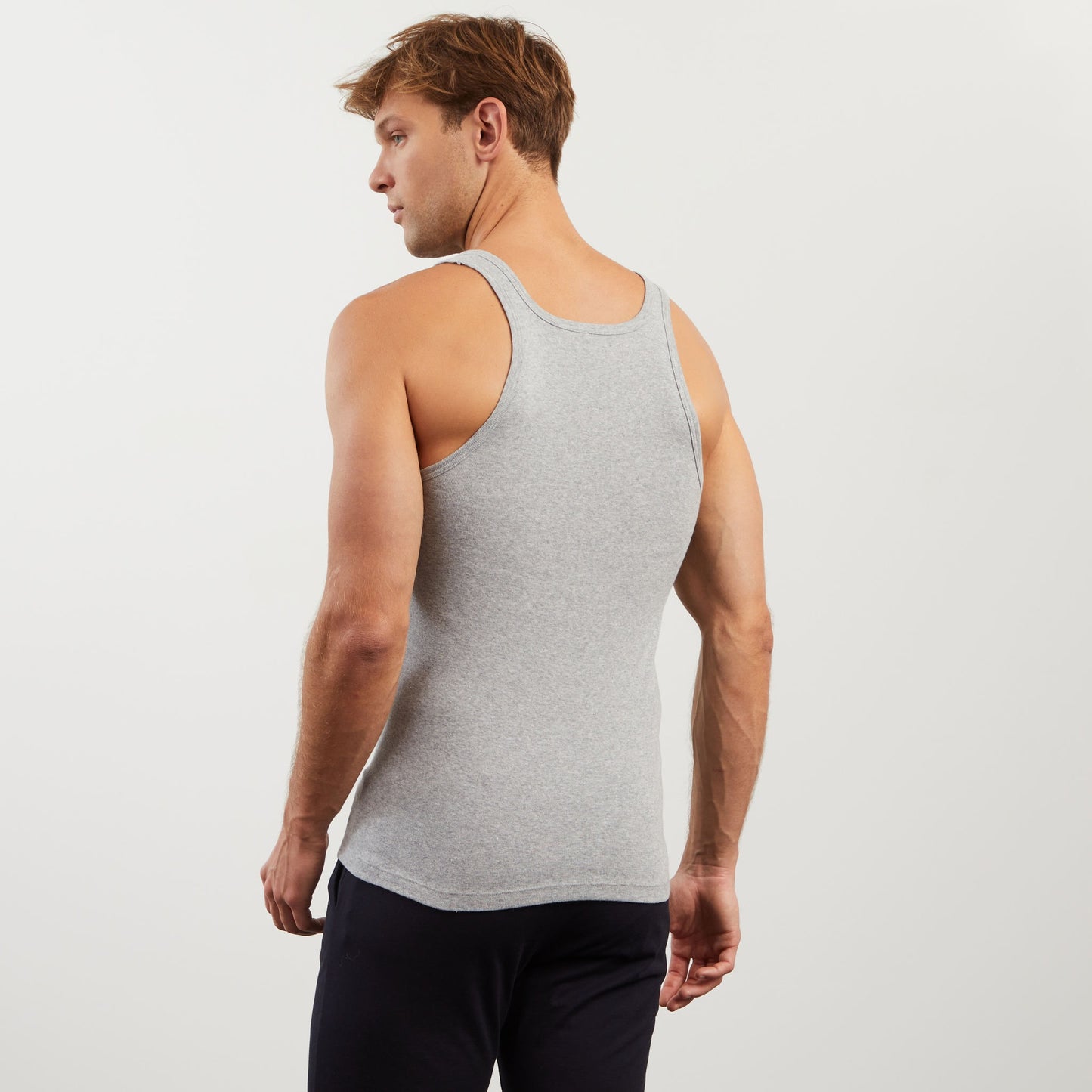 Débardeur gris uni
