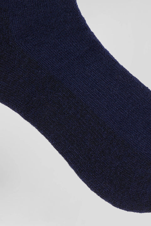 Navy blue alpaca wool blend socks - Image 3
