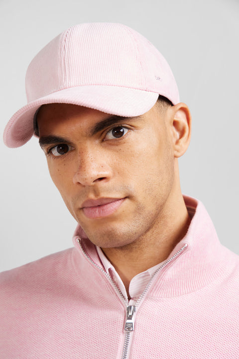 Pink stretch cotton cap - Image 2
