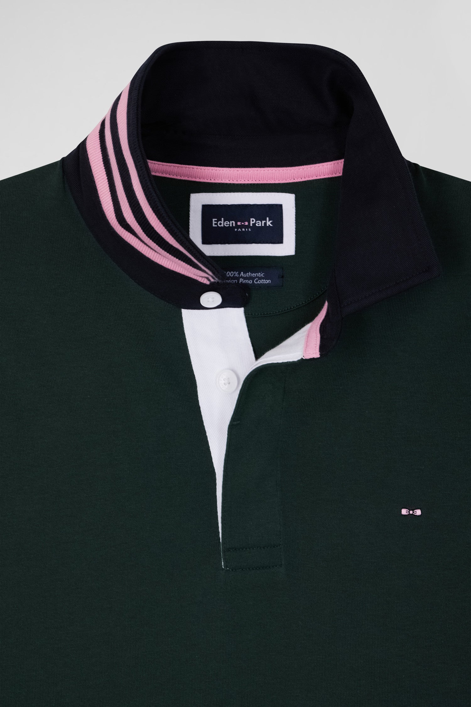 Bleu Marine Polo Eden Park Rose Homme Maillot Eden Park Homme EDEN