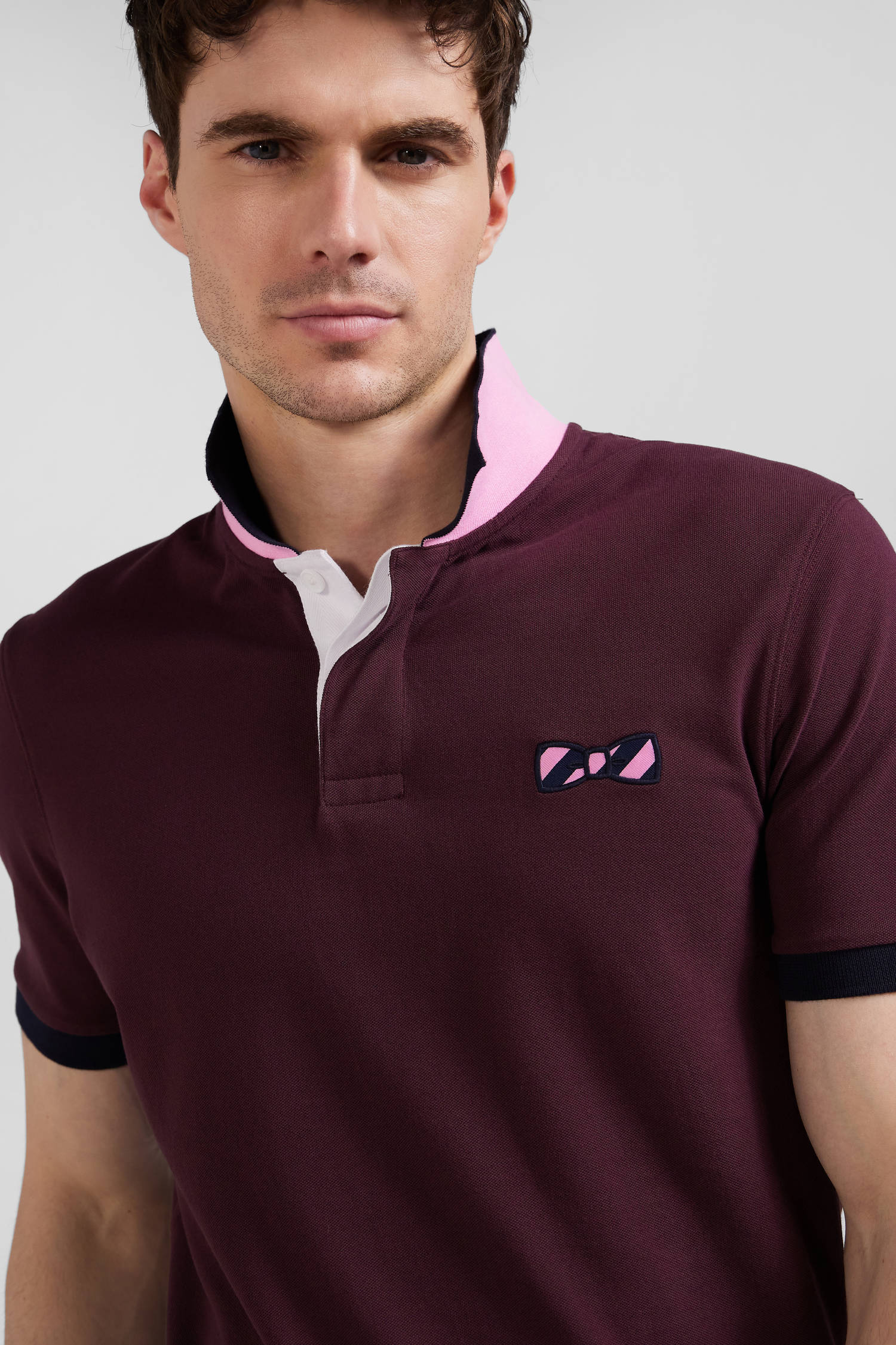 Maroon polo sales