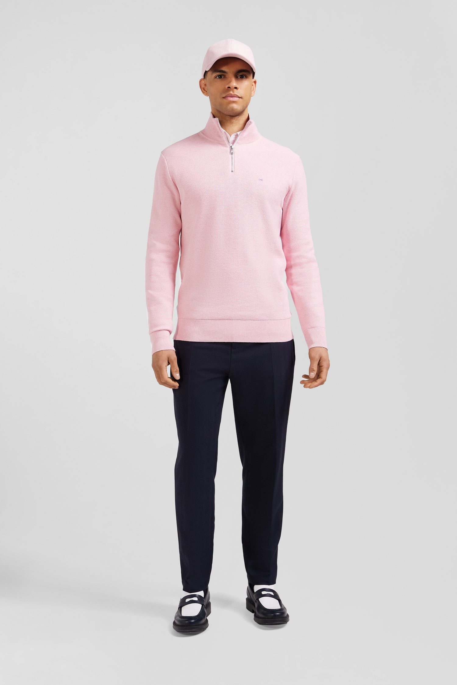 Pull col zippé homme - Confort et qualité Pull col zippé homme - Confort et qualité