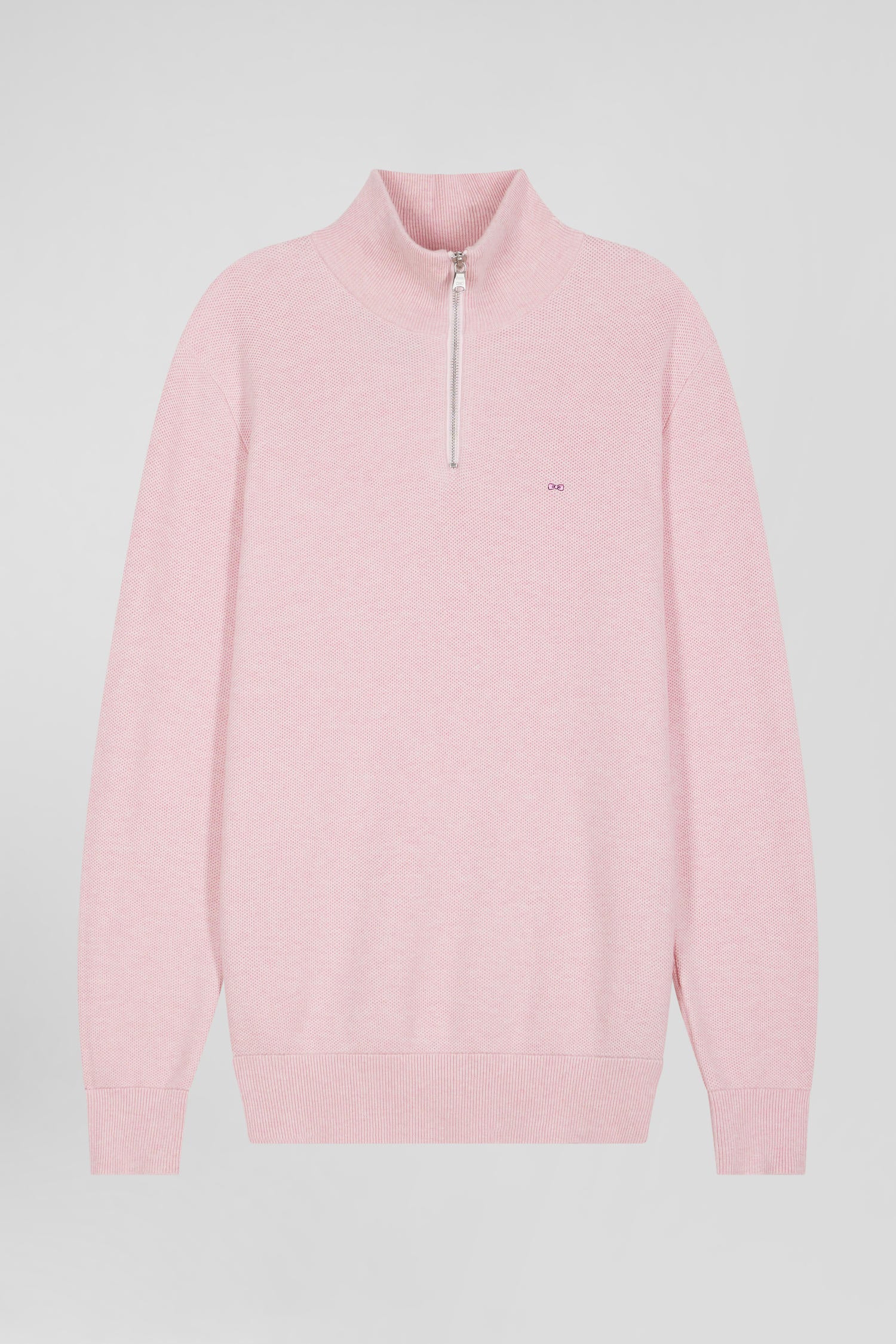Pull col montant zippé LANGUR - Gris - - 56.99