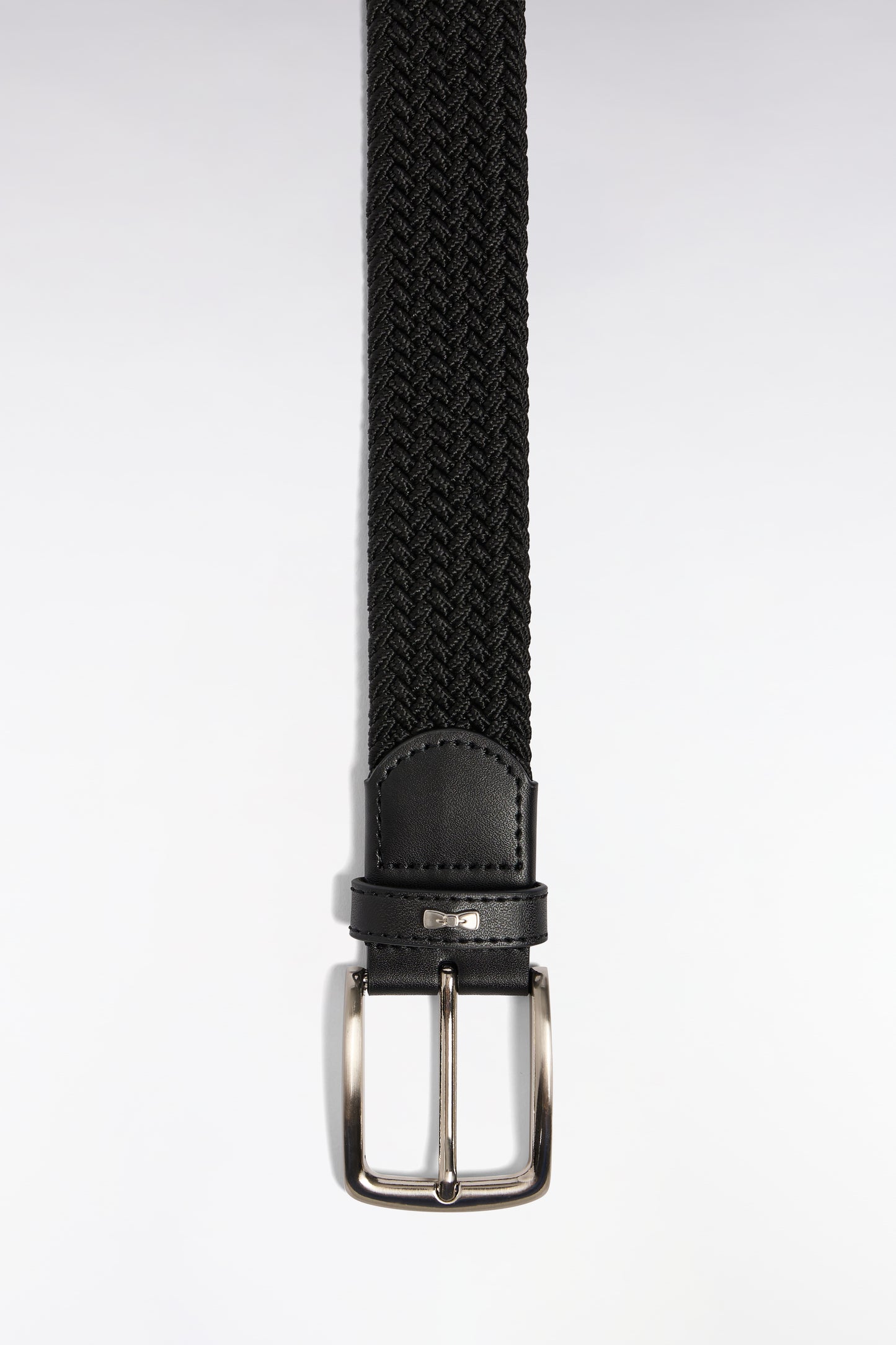 Ceinture textile élastiquée noir