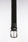 Ceinture textile élastiquée noir