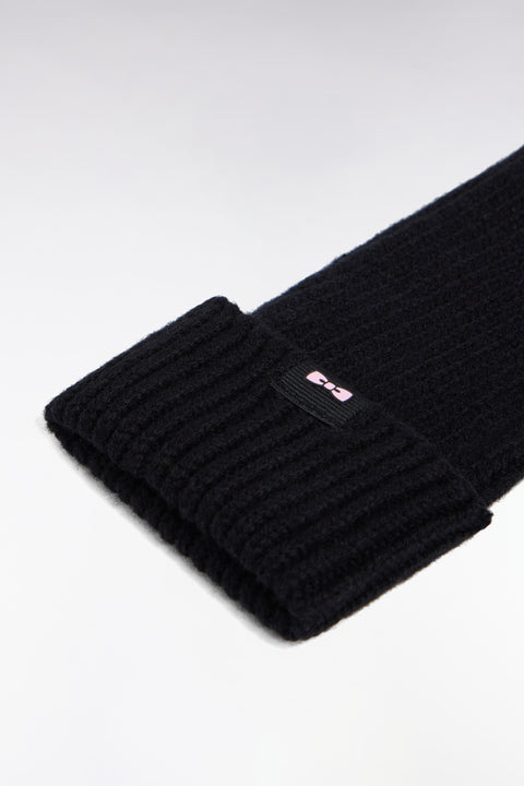 Gants en laine noirs - Image 2