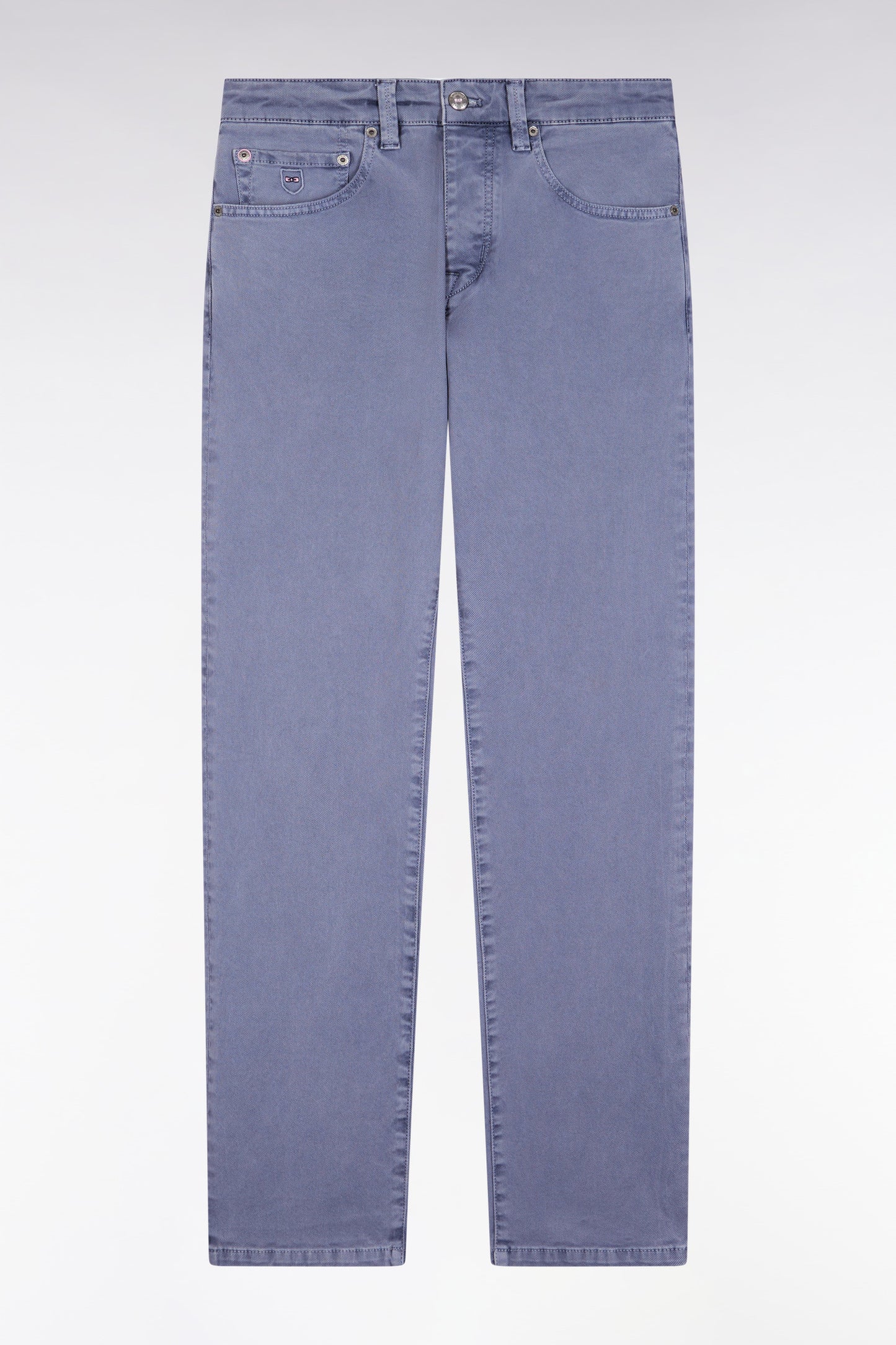 Jean 5 poches en coton stretch beige
