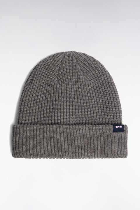 Bonnet en coton mélangé gris - Image 1