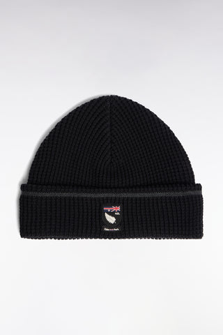 Bonnet en coton noir New Zealand