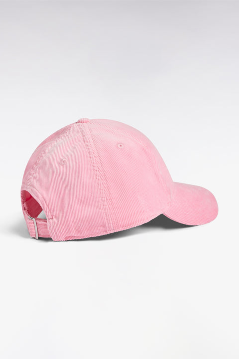 Casquette en velours côtelé rose - Image 2