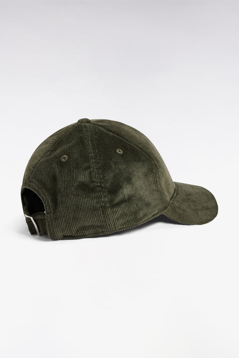 Casquette en velours côtelé kaki - Image 2