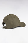 Casquette en piqué coton kaki