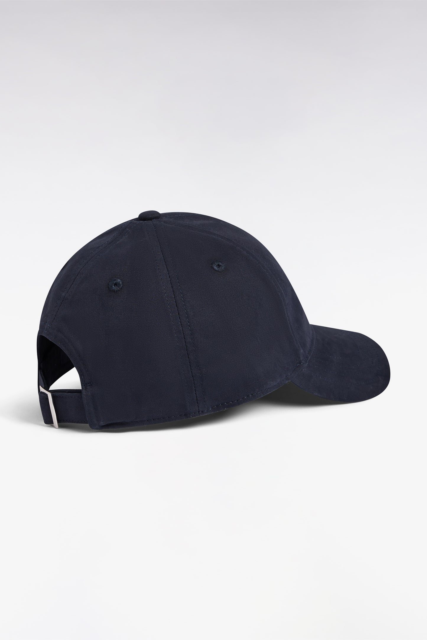 Casquette en piqué coton marine