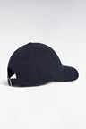 Casquette en piqué coton marine
