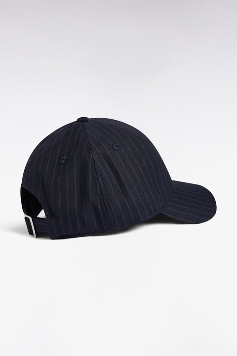 Casquette en coton à rayures italienne et broderie Eden Park - Image 2
