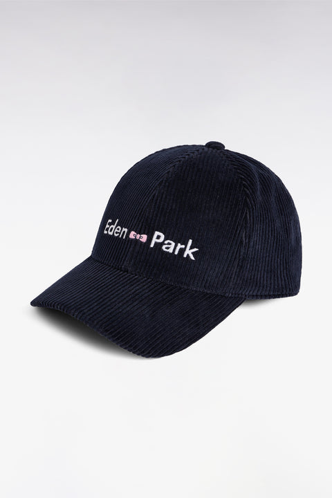 Casquette en piqué coton marine logo Eden Park - Image 1