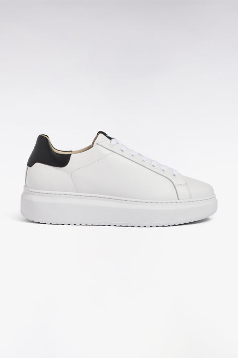 Baskets basses en cuir blanc - Image 1
