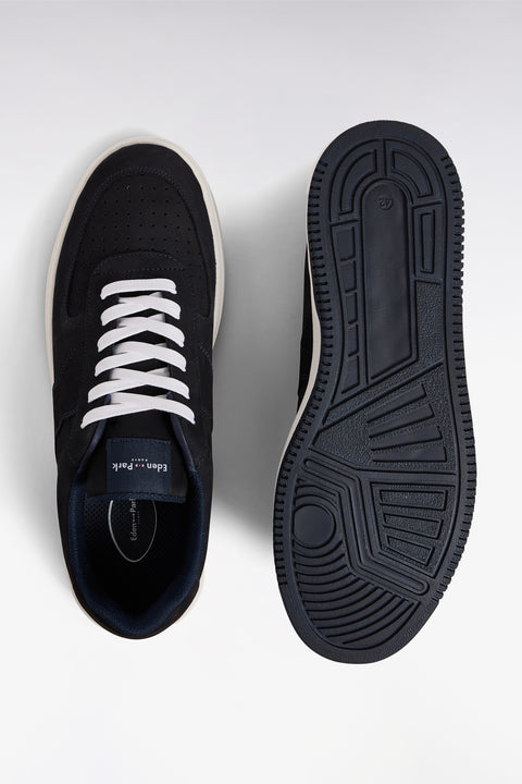 Sneakers en cuir suédé marine - Image 2