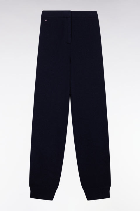 Jogging en molleton coton marine - Image 1