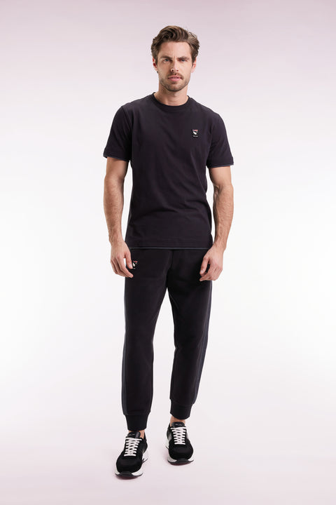 Jogging en molleton noir New Zealand coupe Relaxed - Image 1