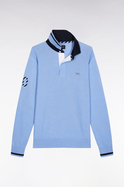 Pull col maillot en coton ciel broderie 10 - Image 2