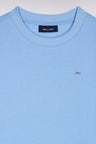 Sweatshirt en molleton coton ciel