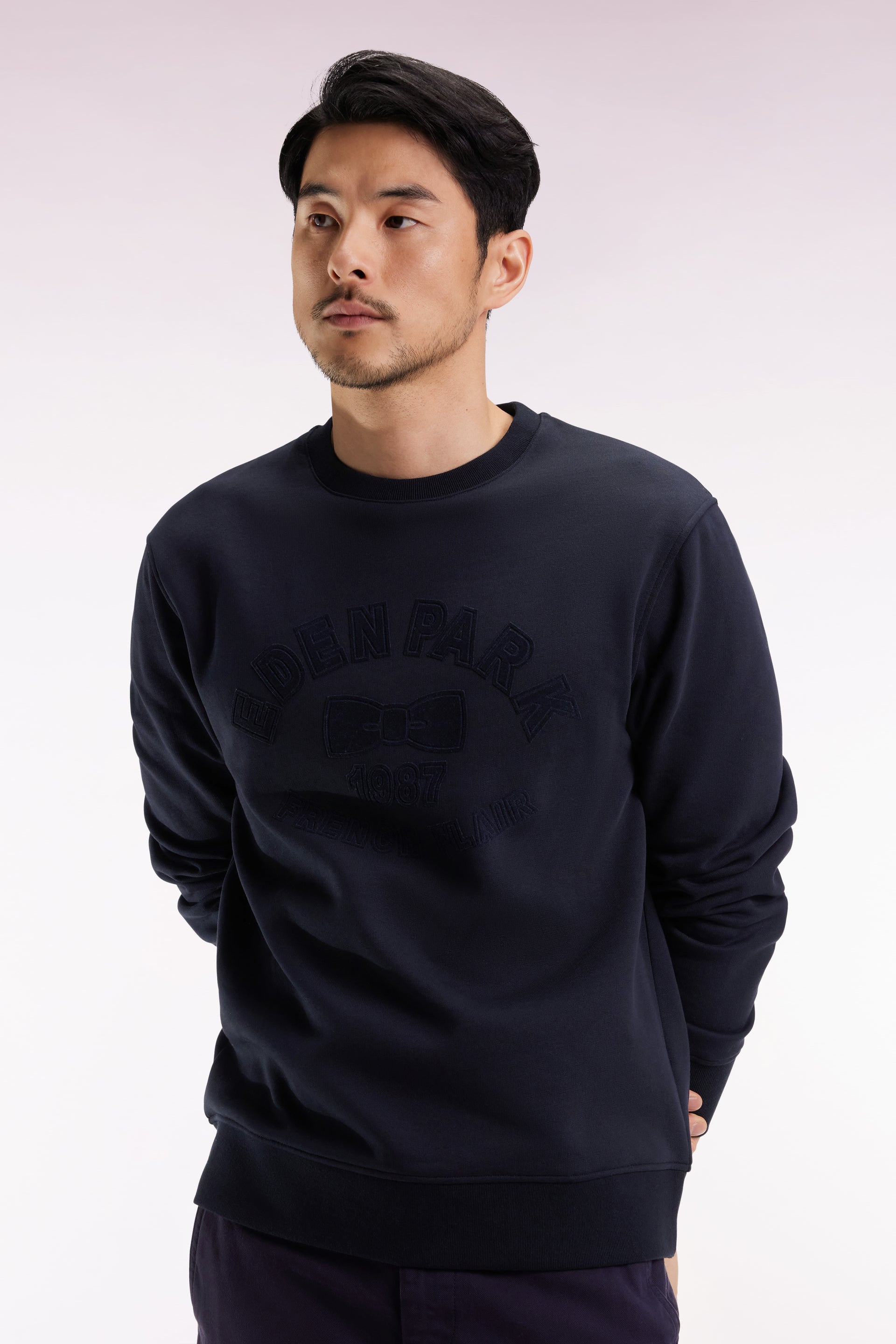 Sweatshirt Homme Oversized à Col Rond - Raglan, Manches Longues, Léger, Pour Un Style Casual Sport