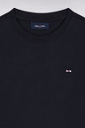 T-shirt manches courtes à col rond marine