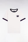 Eden Park French Flair white cotton short-sleeved T-shirt