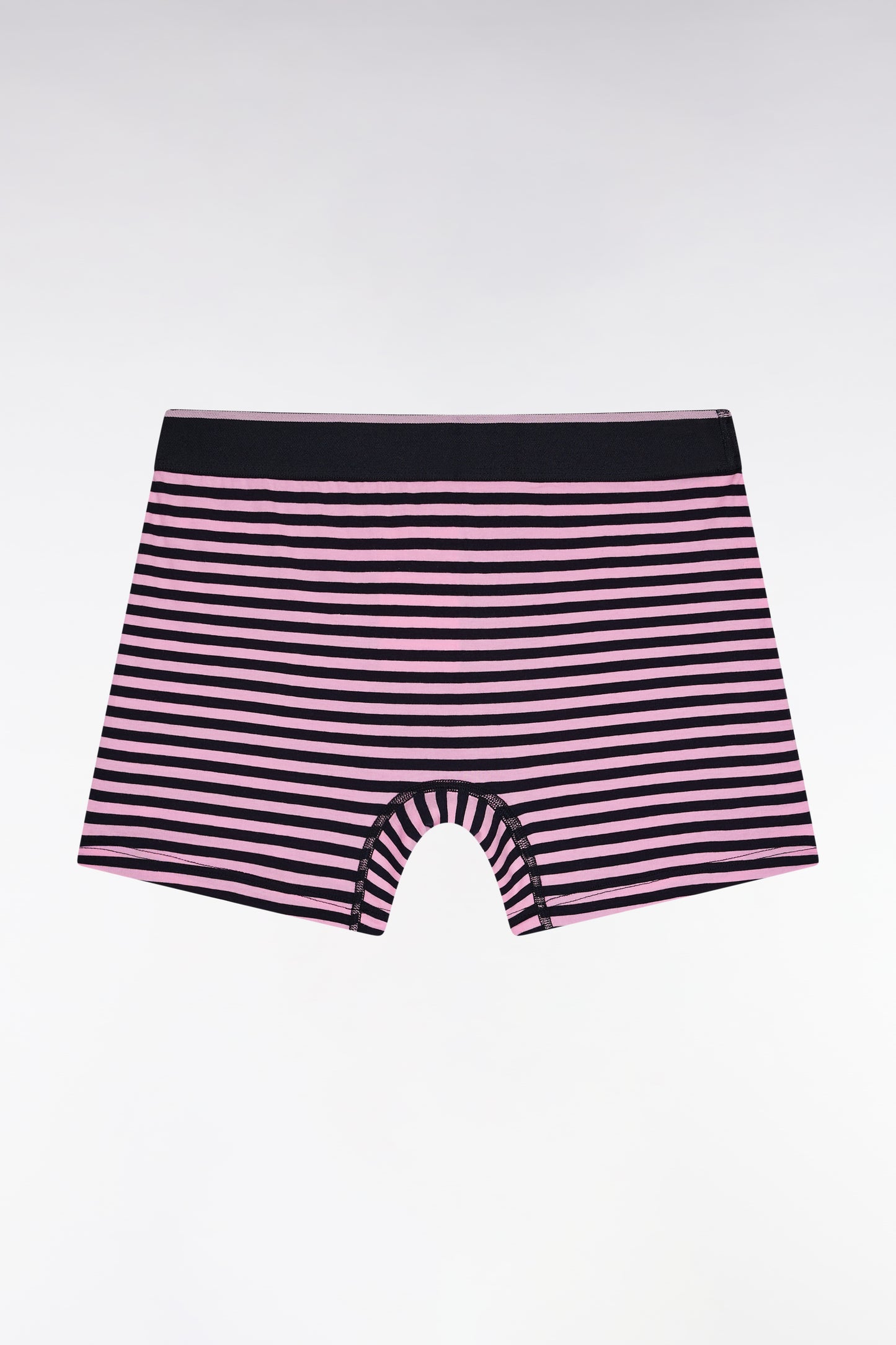 Boxer en jersey de coton rayé marine