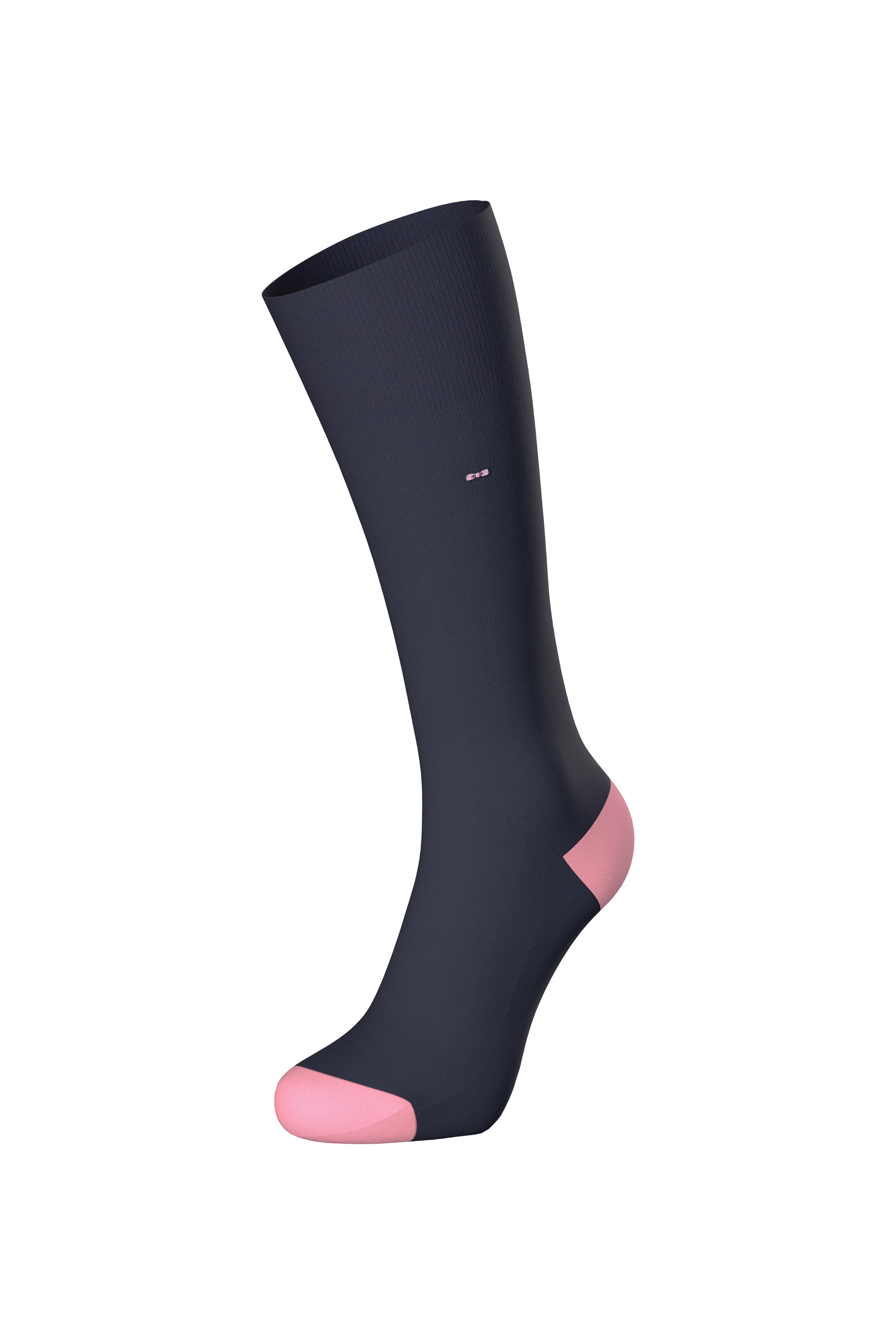 Paire de chaussettes en coton mélangé marine