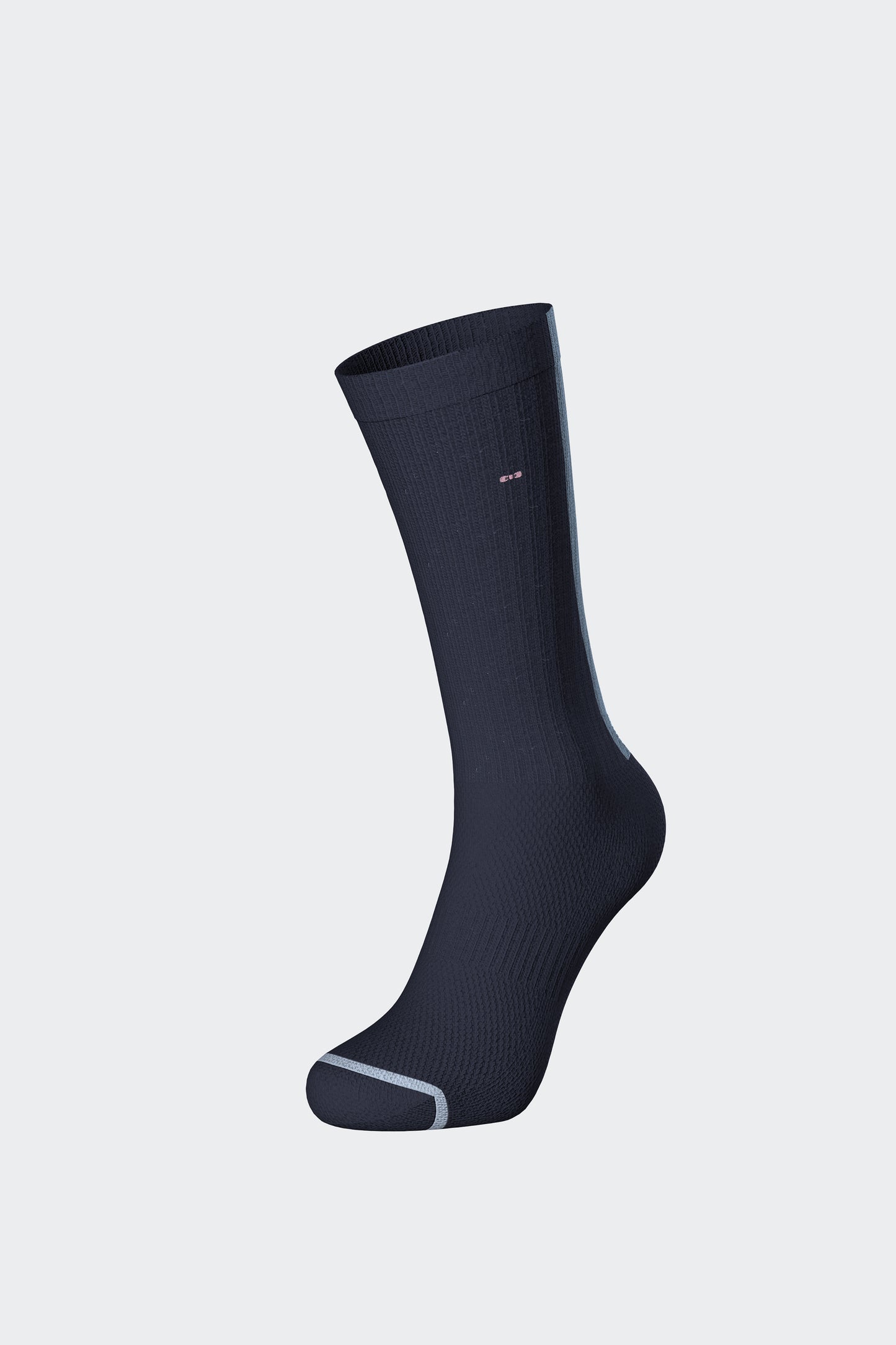 Paire de chaussettes en coton mélangé avec détails contrasté ciel