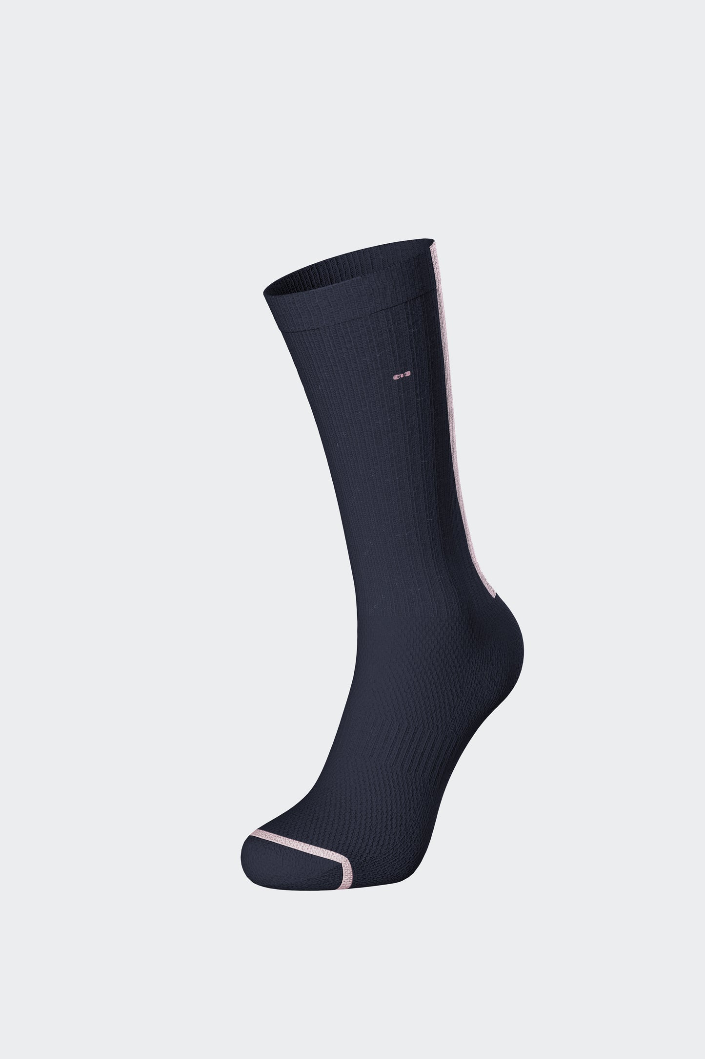 Paire de chaussettes en coton mélangé avec détails contrasté marine