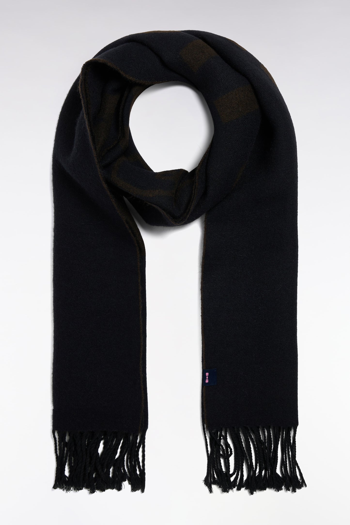 Écharpe jacquard Eden Park marine